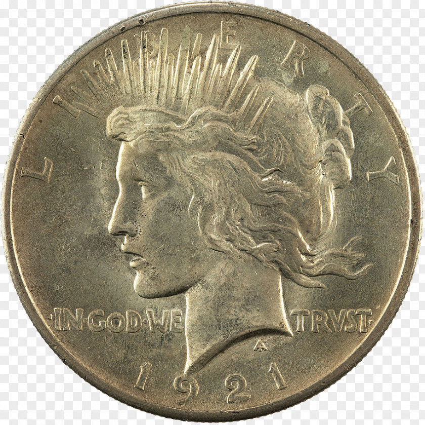Peace Dollar Dime Morgan Coin United States PNG