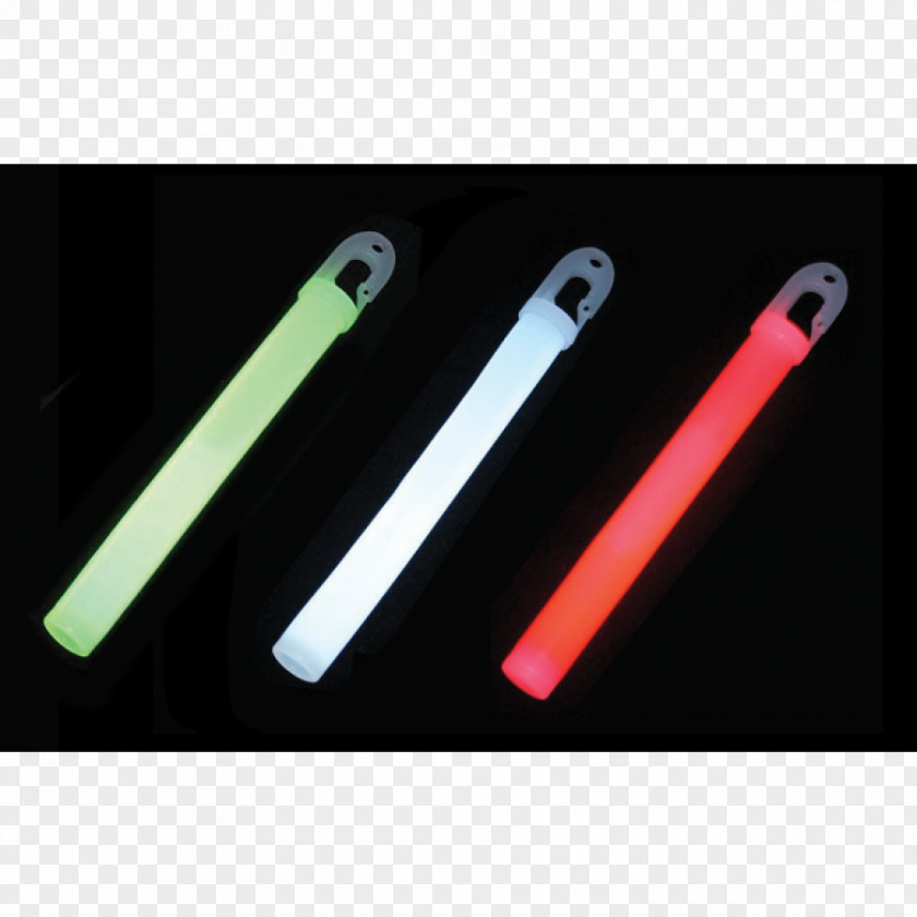 Red Light Plastic Glow Stick White PNG