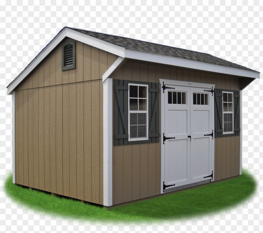 Cottage Shed House Garden Buildings Roof PNG