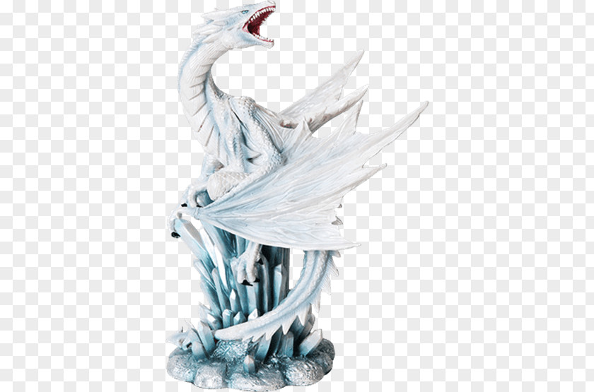Dragon Figurine The Ice Statue Crystal PNG