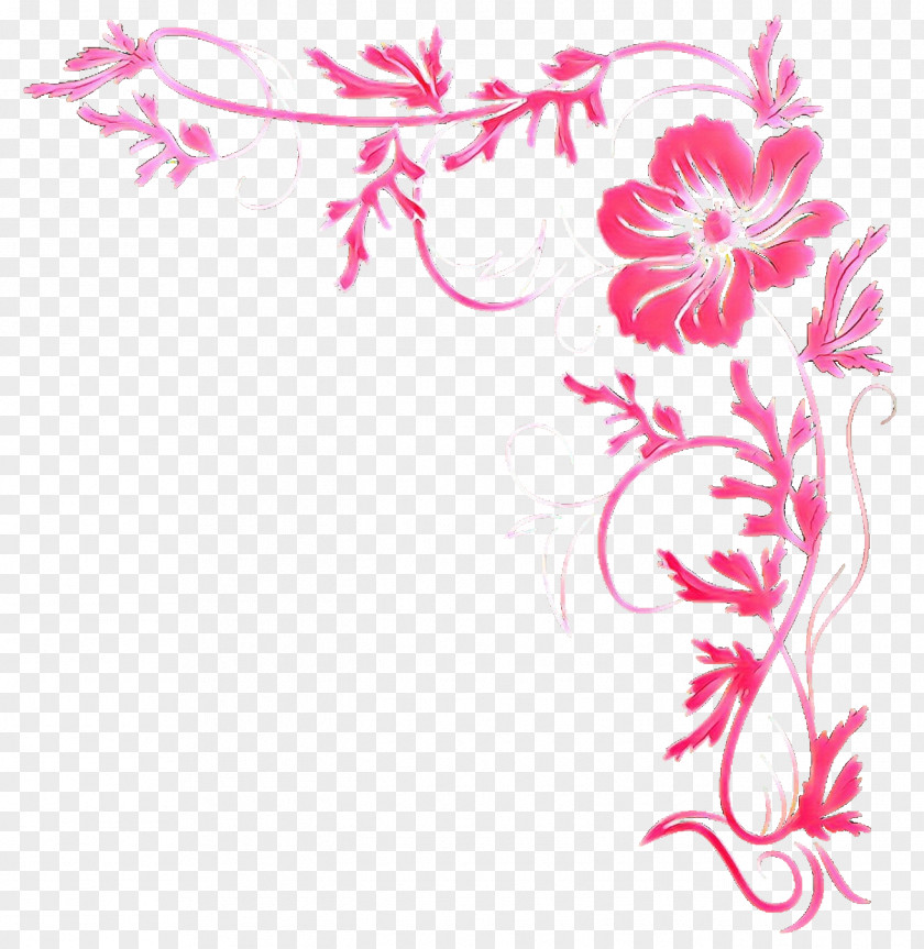 Flower Pedicel Pink Plant PNG