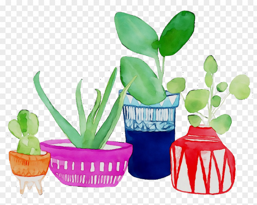 Flowerpot Plastic Product Design PNG