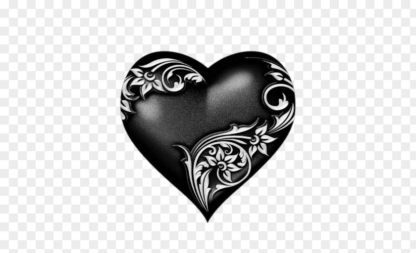 Heart Love Gothic Fashion Color PNG