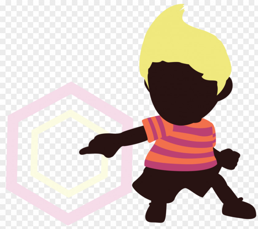 Silhouette Mother 3 Super Smash Bros. For Nintendo 3DS And Wii U Lucas Ness Clip Art PNG