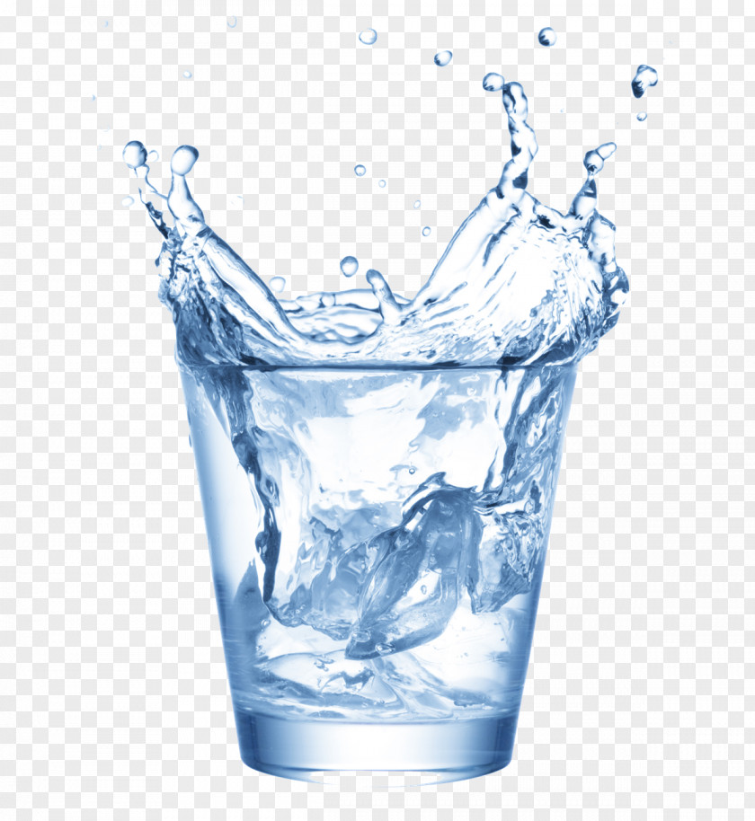 Water Splash Softening Glass PNG