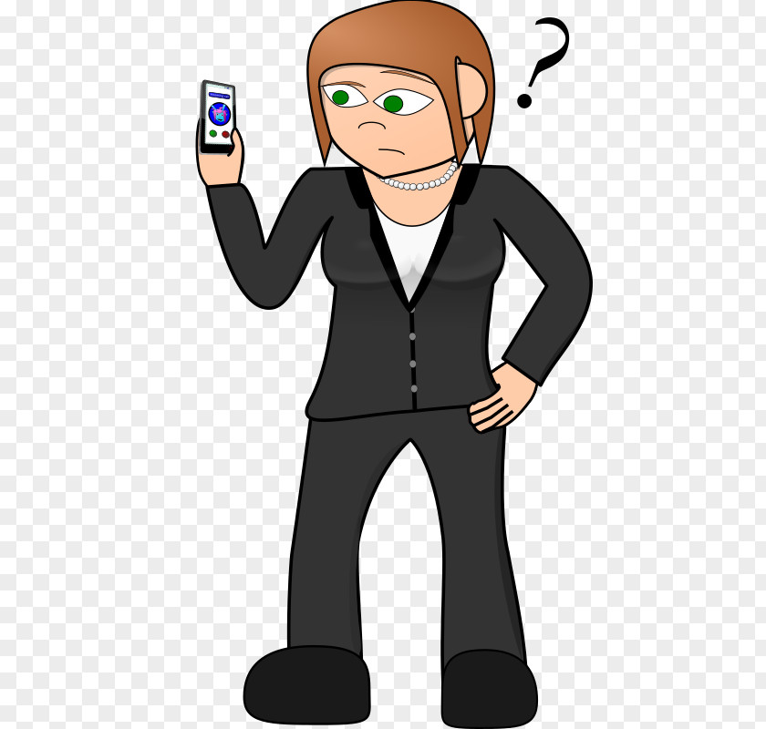 Confused Person Clip Art Openclipart Telemarketing Vector Graphics Image PNG