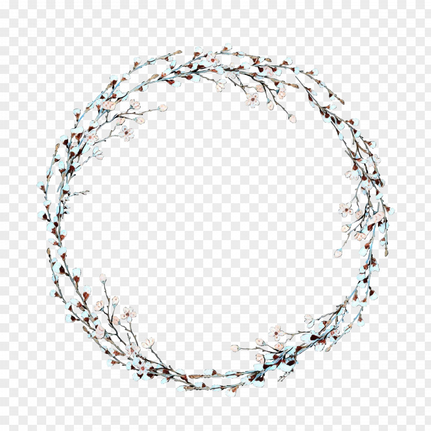 Metal Necklace Retro Background PNG