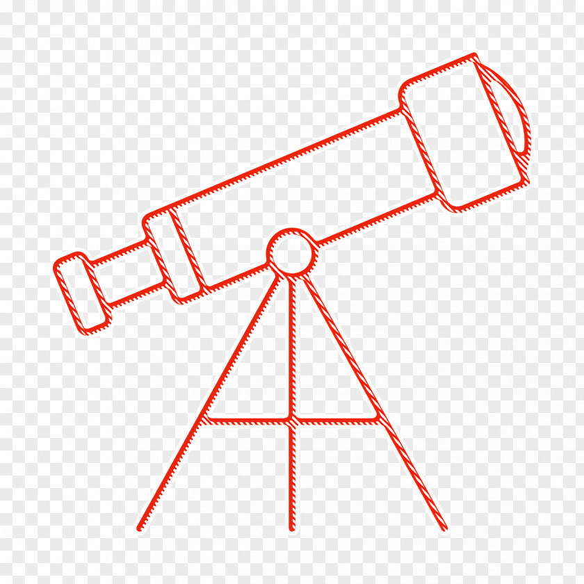 Space Set Icon Telescope PNG