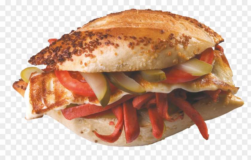 Toast Breakfast Sandwich Kumru Ham And Cheese Fast Food Sujuk PNG