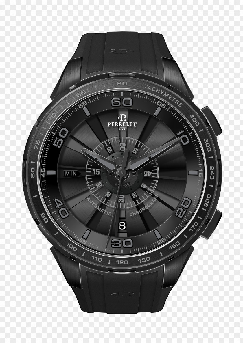 Watch Strap Chronograph Perrelet Clock PNG
