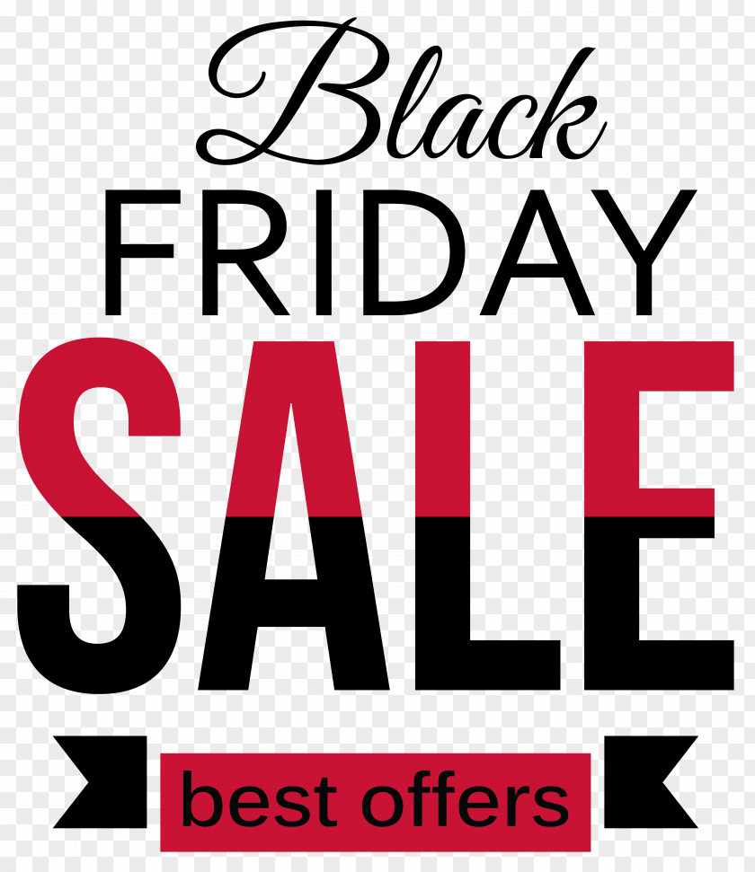 Black Friday Clip Art PNG