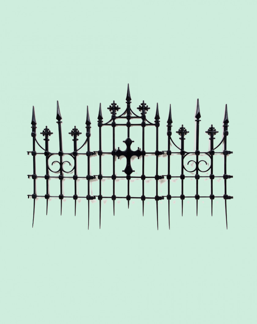 Cemetery Fence Gate House Clip Art PNG