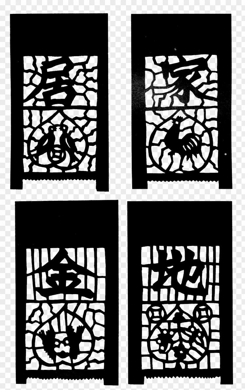 Door Flower Light Visual Arts Window Black And White Structure Pattern PNG