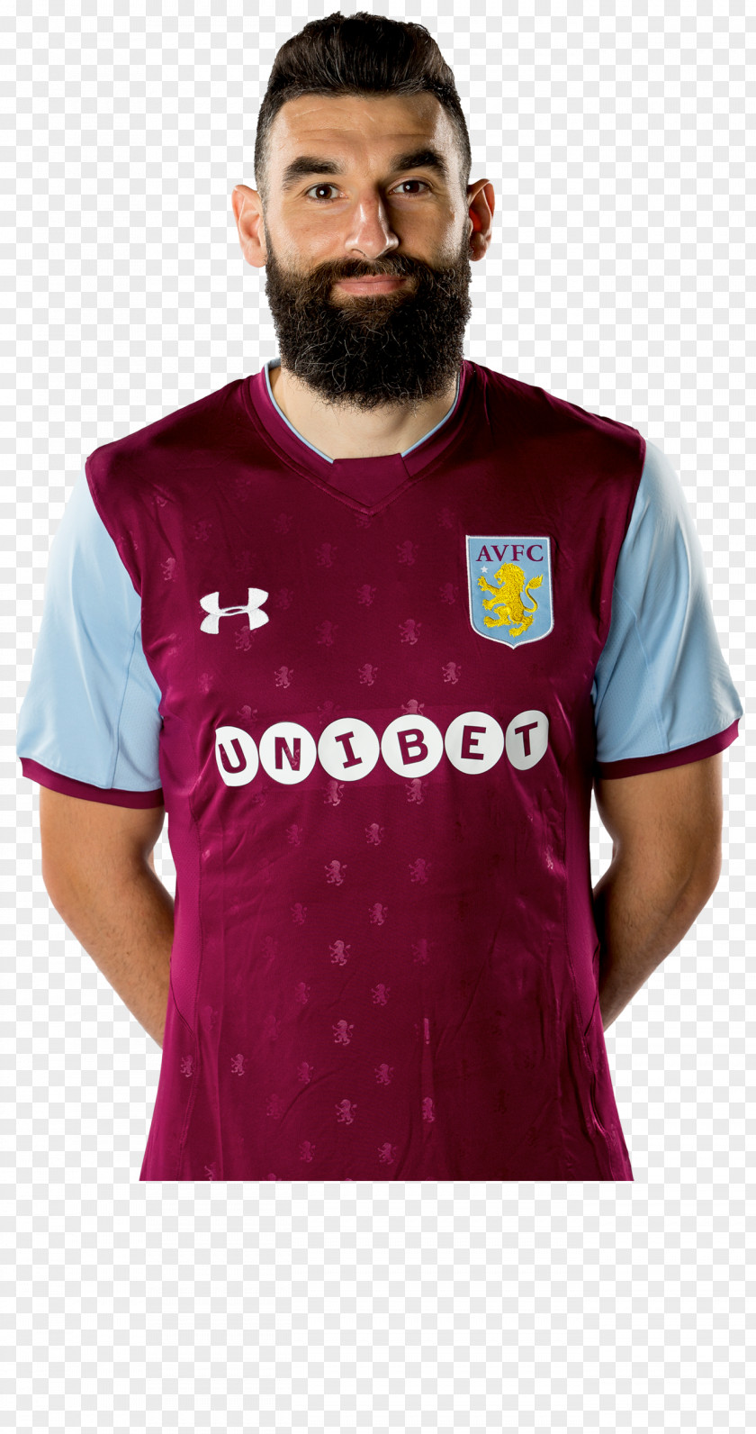 Football James Chester Jersey 2017–18 Aston Villa F.C. Season Player PNG