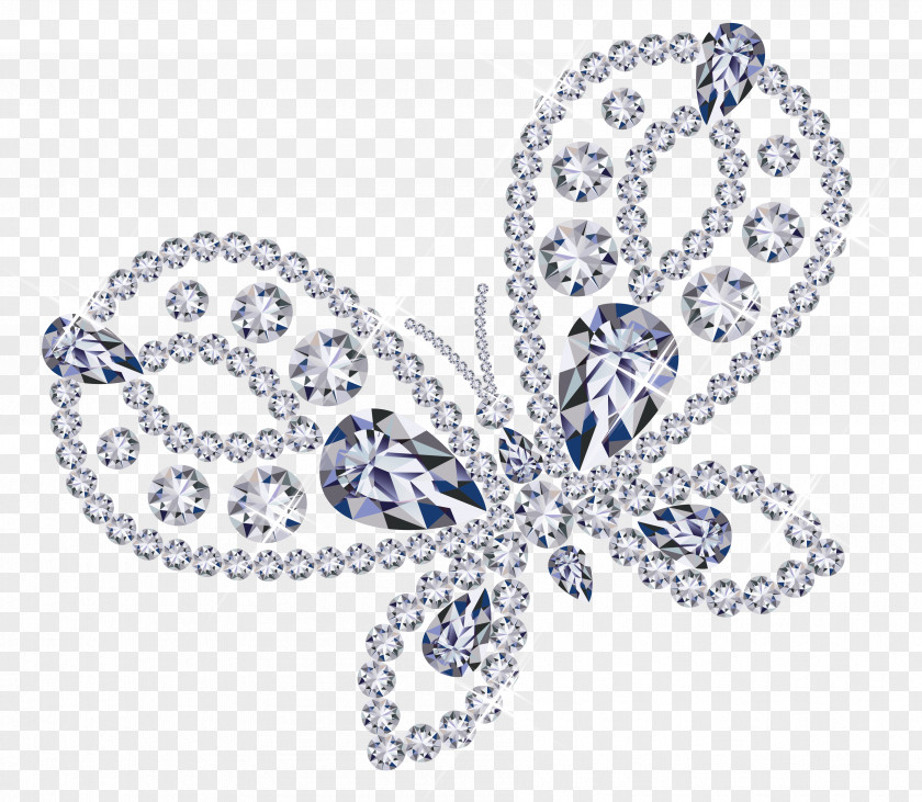 Gemini Butterfly Crystal Gemstone Jewellery PNG