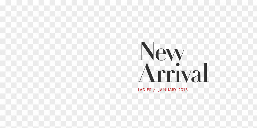 New Arrival Logo Brand Font PNG