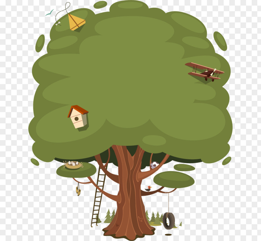 Tree Design Vector Graphics Illustration Image PNG