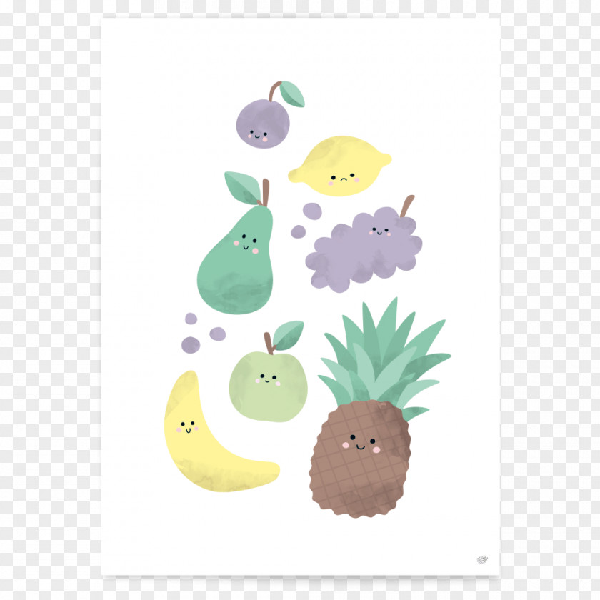 Tutti Frutti Midsummer Animal Poster Cartoon PNG