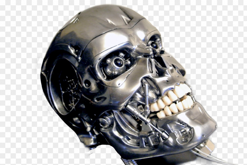 Skull The Terminator Motorcycle Helmets Endoskeleton PNG