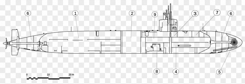 Submarine Background Los Angeles-class Ship Ballast Tank Compartment PNG