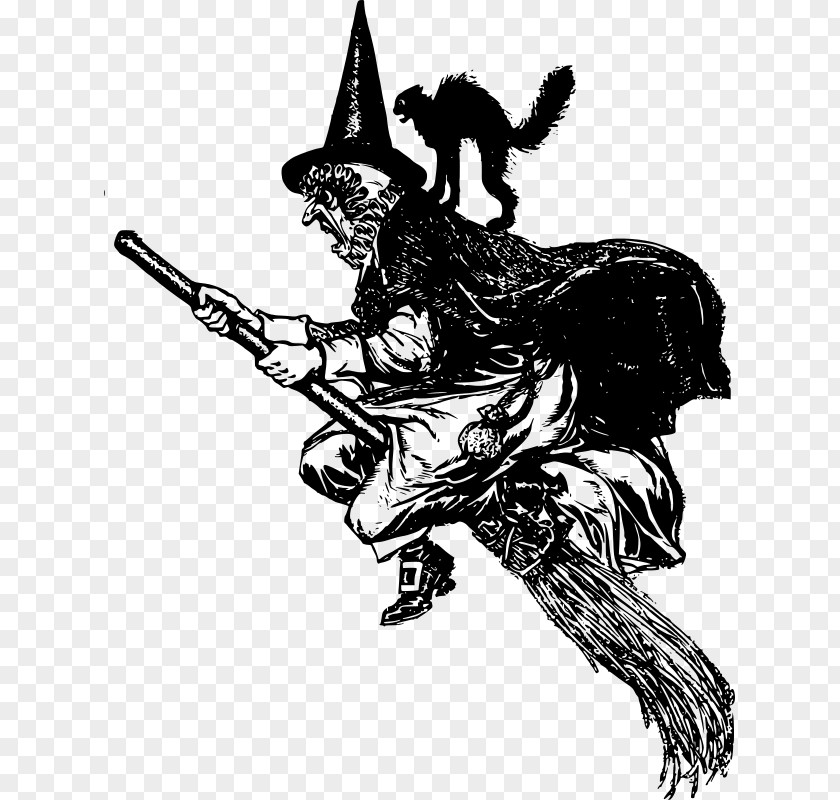 Witch Broom Witch's Witchcraft Clip Art PNG