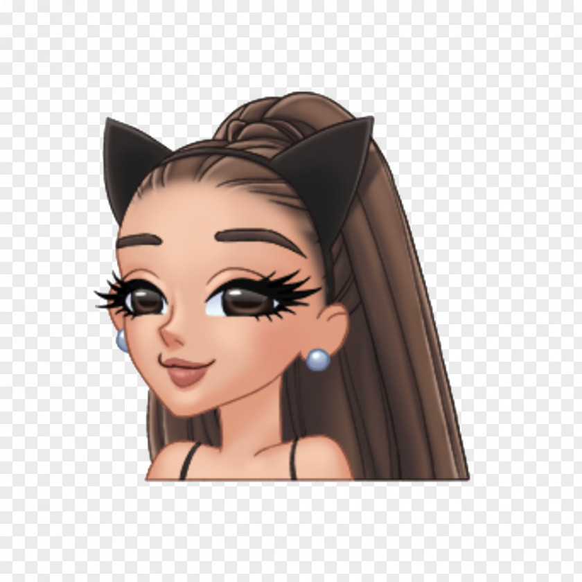 Ariana Grande Moonlight Emoji Dangerous Woman Victorious PNG