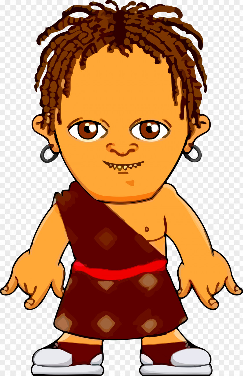 CartoonMan Ancient Rome Male Roman Hairstyles Clip Art PNG