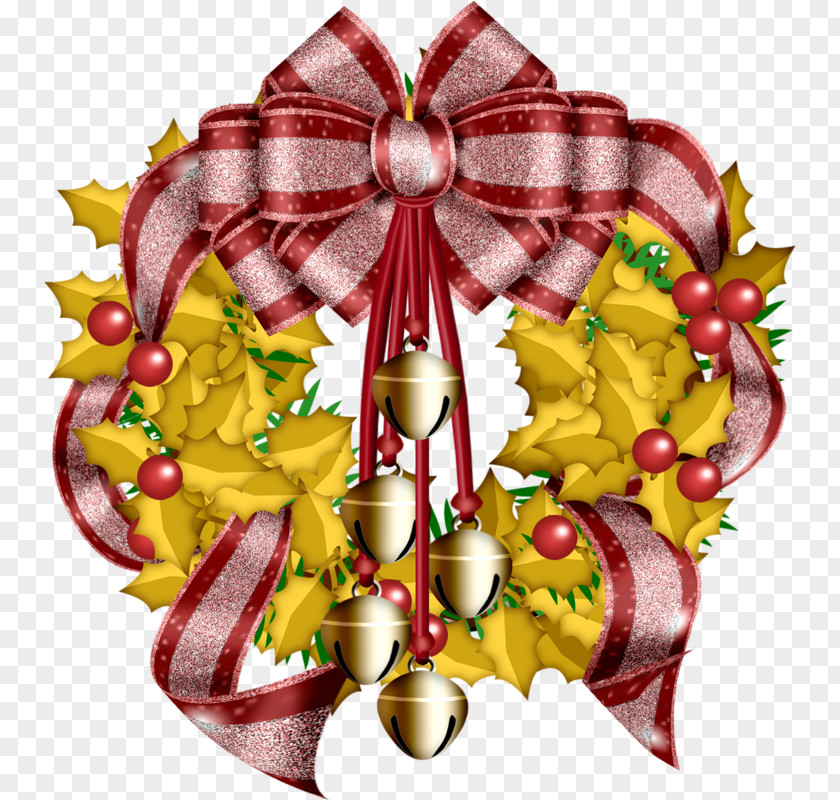 Ribbon Christmas Day Advent Wreath Image PNG