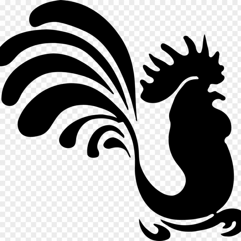 Rooster. Rooster Chinese Zodiac New Year Clip Art PNG