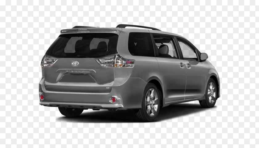 Toyota 2017 Sienna LE Car Van Vehicle PNG