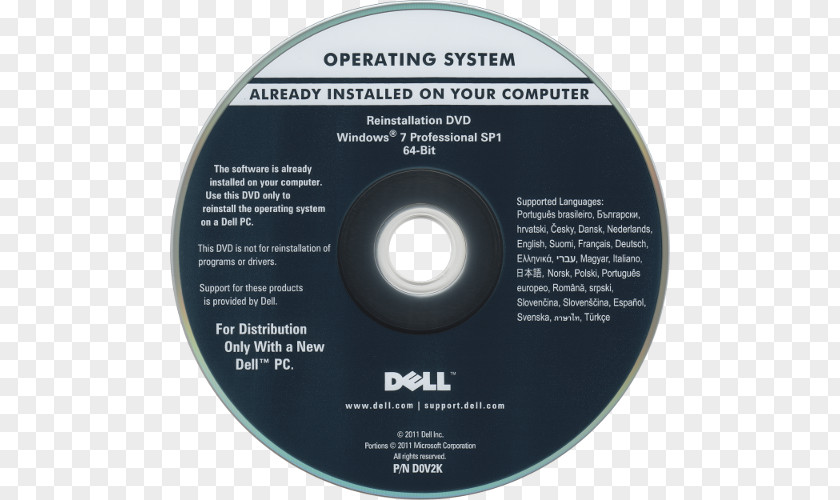 Effort Dell Windows XP 7 Operating Systems PNG