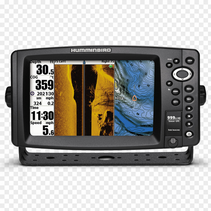 Hummingbird Fish Finders GPS Navigation Systems High-definition Television Chartplotter Fishing PNG