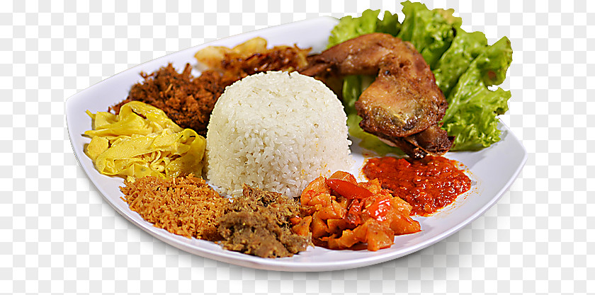 Rendang Nasi Ulam Cooked Rice Tumpeng Duta Catering Blitar PNG