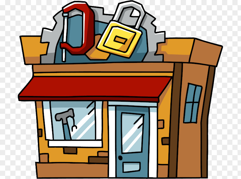 Store DIY Business Household Hardware Building Materials Clip Art PNG