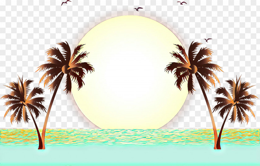 Vector Graphics Palm Trees Clip Art Beach Drawing PNG