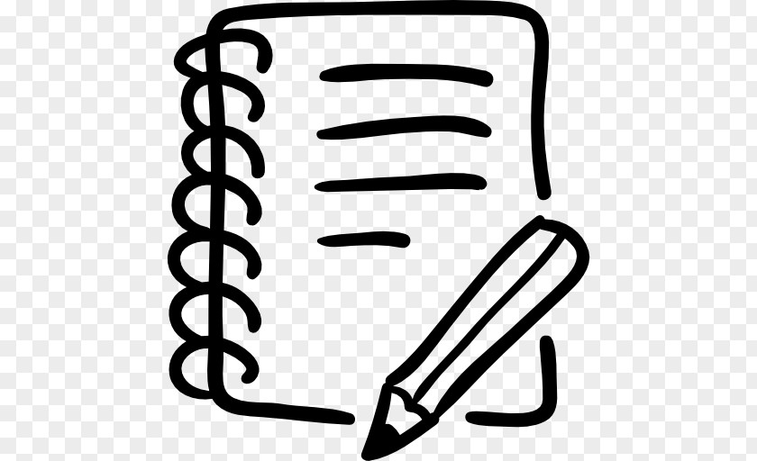 Writing Vector Notebook Drawing PNG
