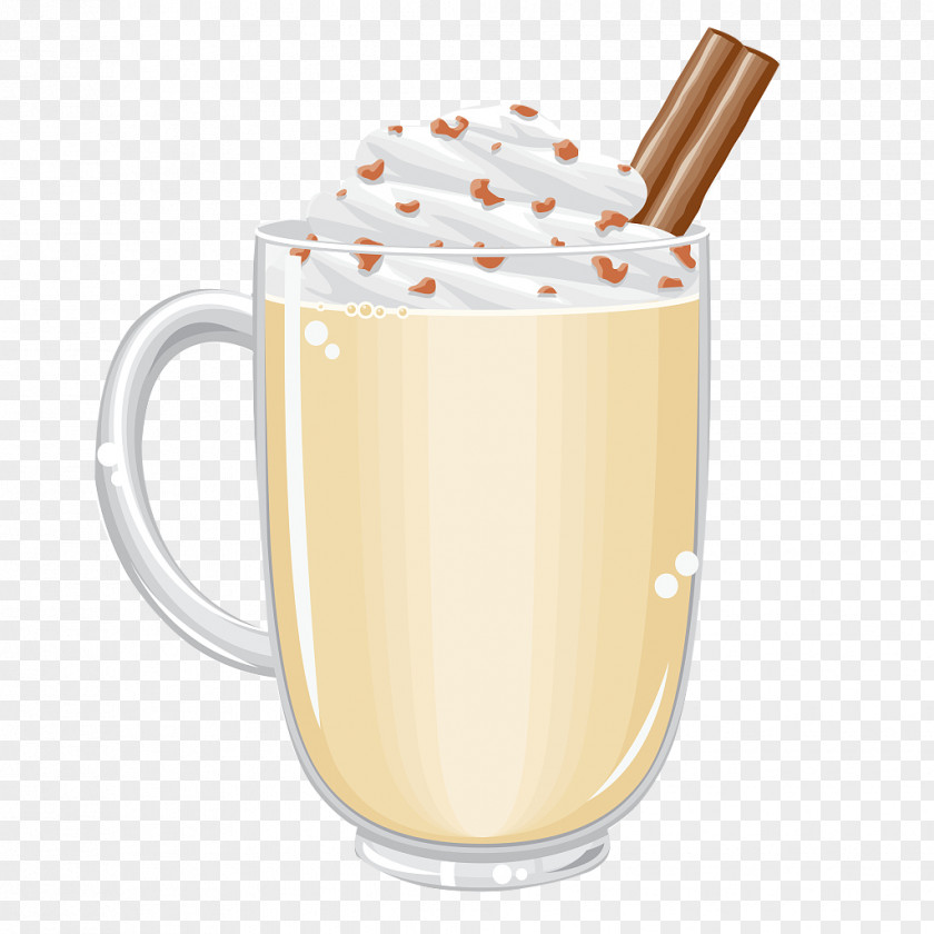 A Cup Of Yogurt Eggnog Cinnamomum Verum Advocaat Clip Art PNG