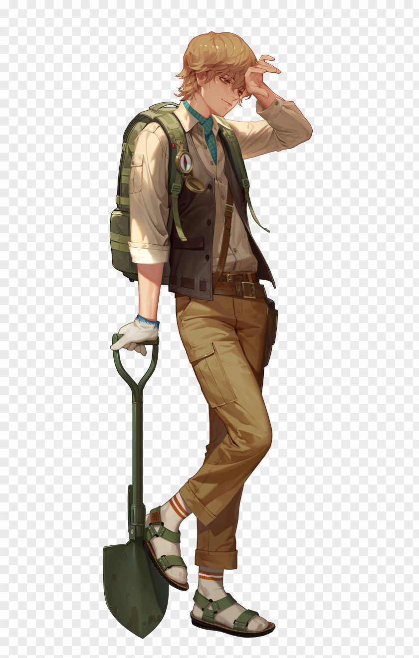 Artist Black Survival Character Design Concept Art PNG