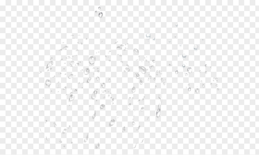 Beautiful White Water Droplets Black Angle Pattern PNG