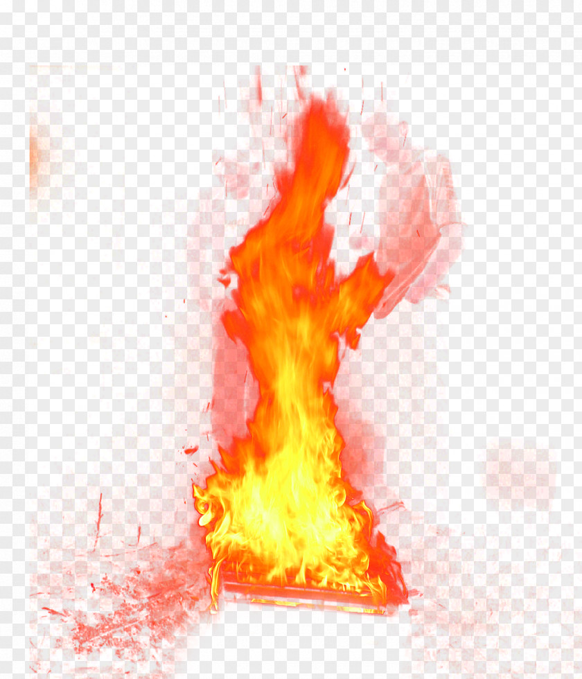 Burning Flame Fire Combustion Light PNG