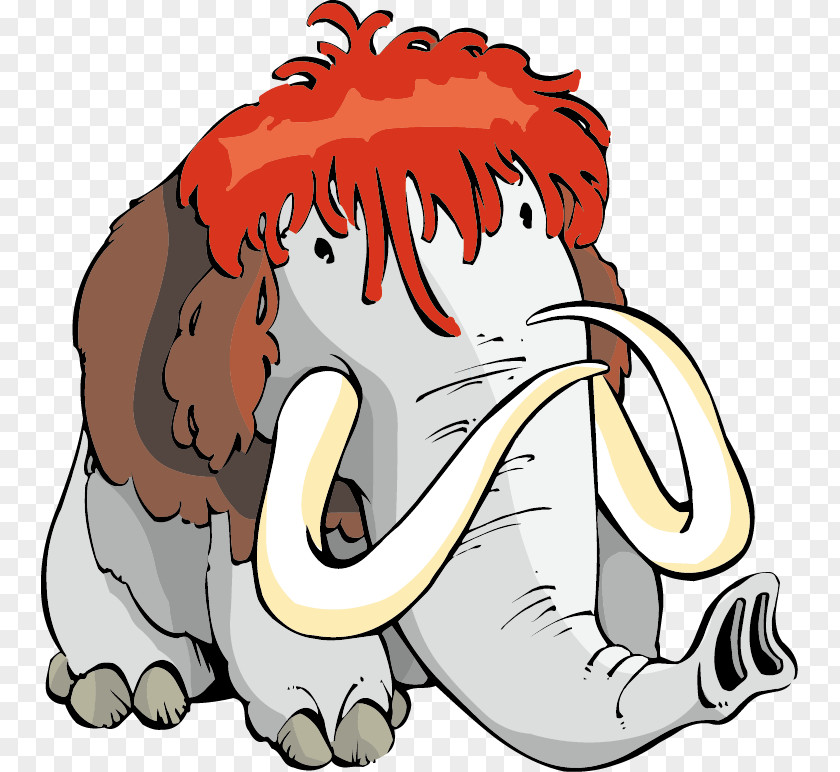 Cartoon Elephant Indian Illustration PNG