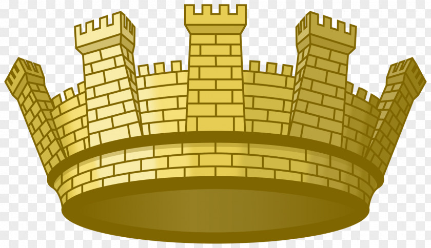 Corona Italy Mural Crown Coat Of Arms Symbol PNG