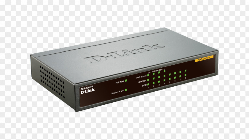 Fast Ethernet Power Over Network Switch Gigabit D-Link TP-Link PNG