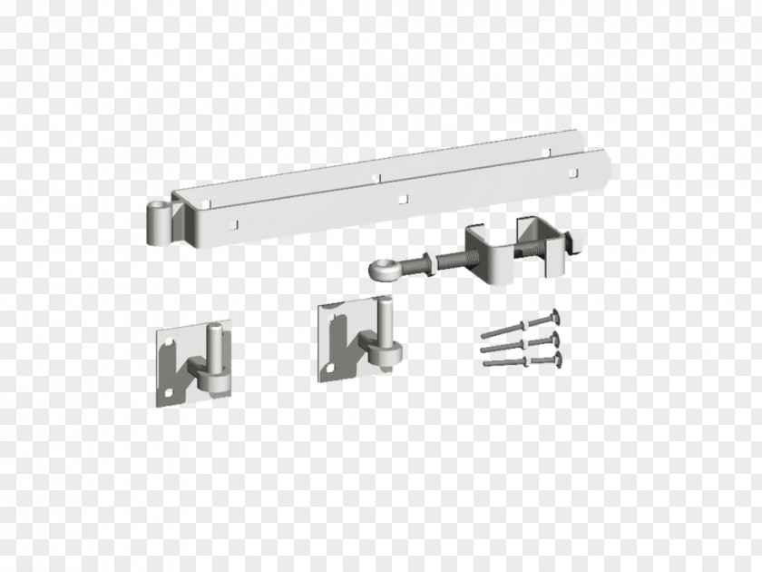 Gate Hinge Fence Latch Concrete PNG