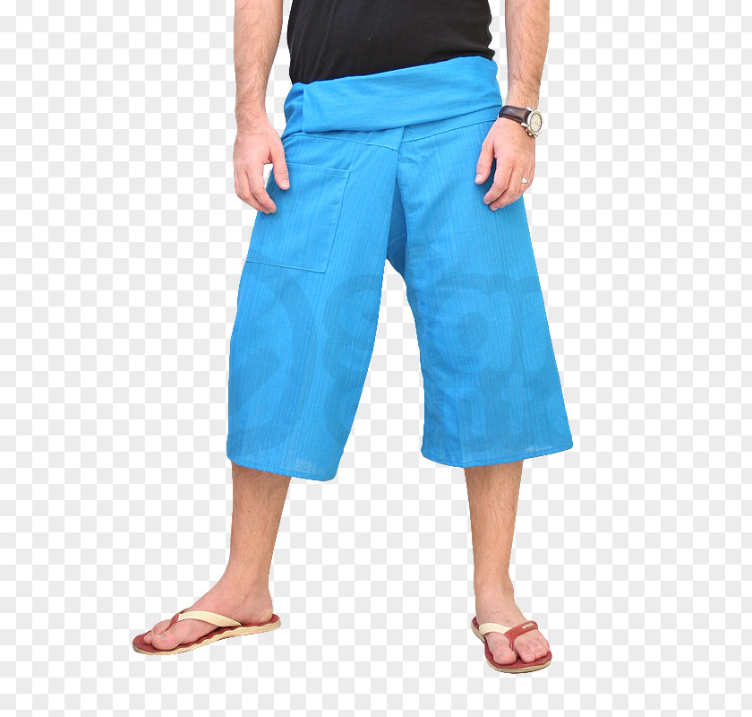 Sepak Takraw Stadium Waist Yoga Pants Thai Fisherman Capri PNG