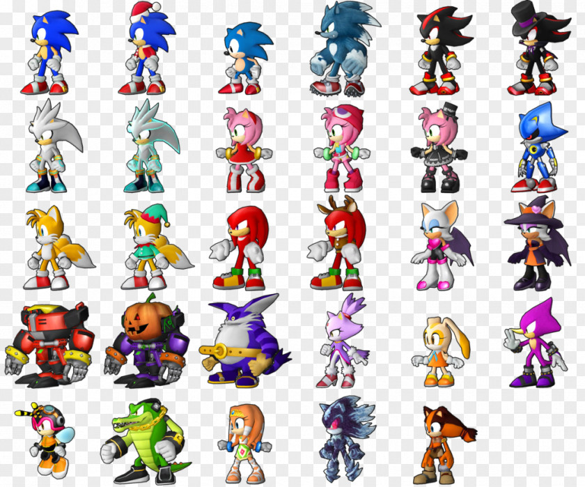 Sonic The Hedgehog Runners Generations Knuckles Echidna 2 PNG