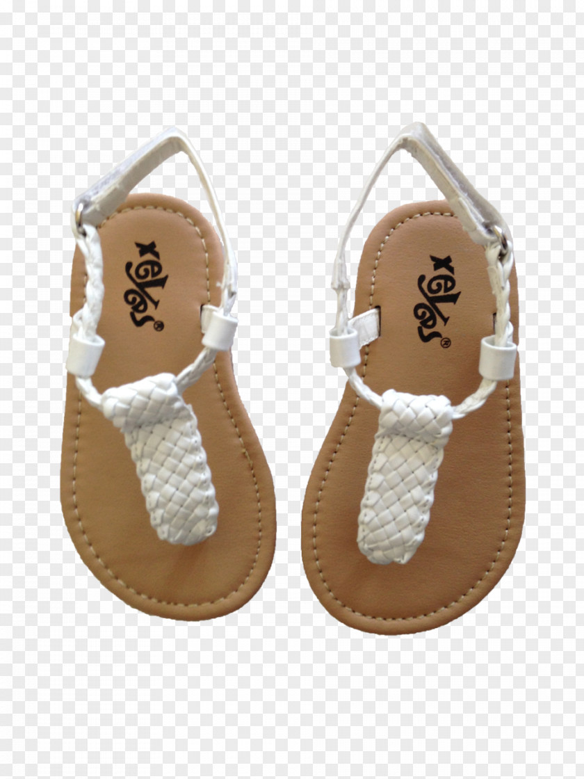 White Casual Flat Shoes For Women Flip-flops Shoe PNG