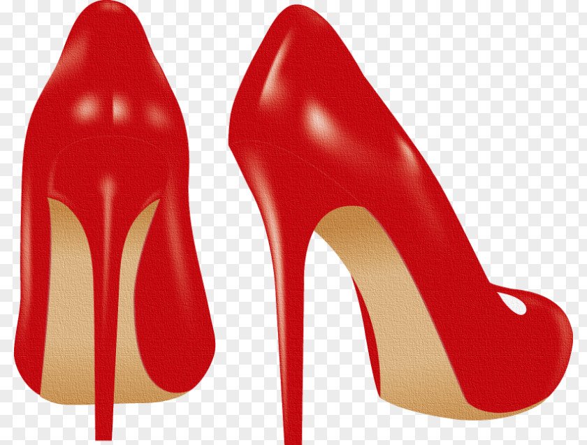 Cartoon Red High Heels High-heeled Footwear Shoe Stock Photography Royalty-free PNG