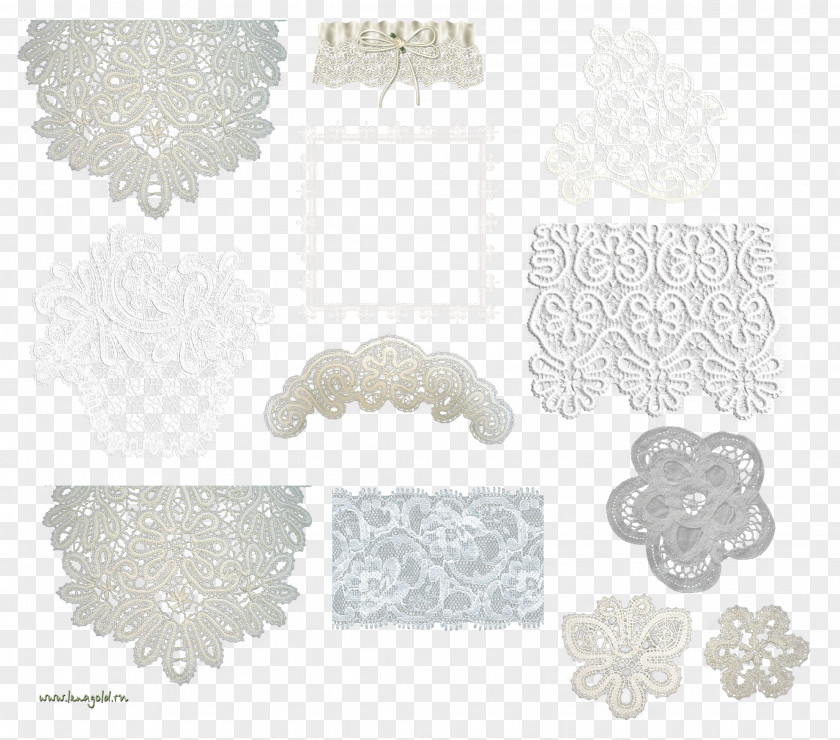 Lace Boarder Place Mats Textile Megabyte PNG