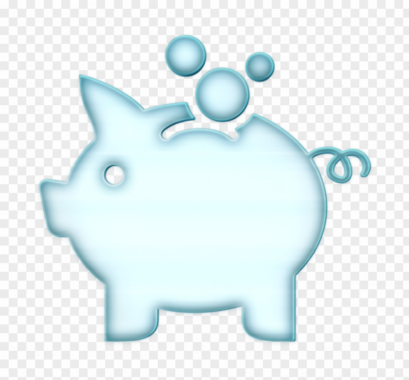 Piggy Bank Interface Symbol For Economy Icon Pig PNG